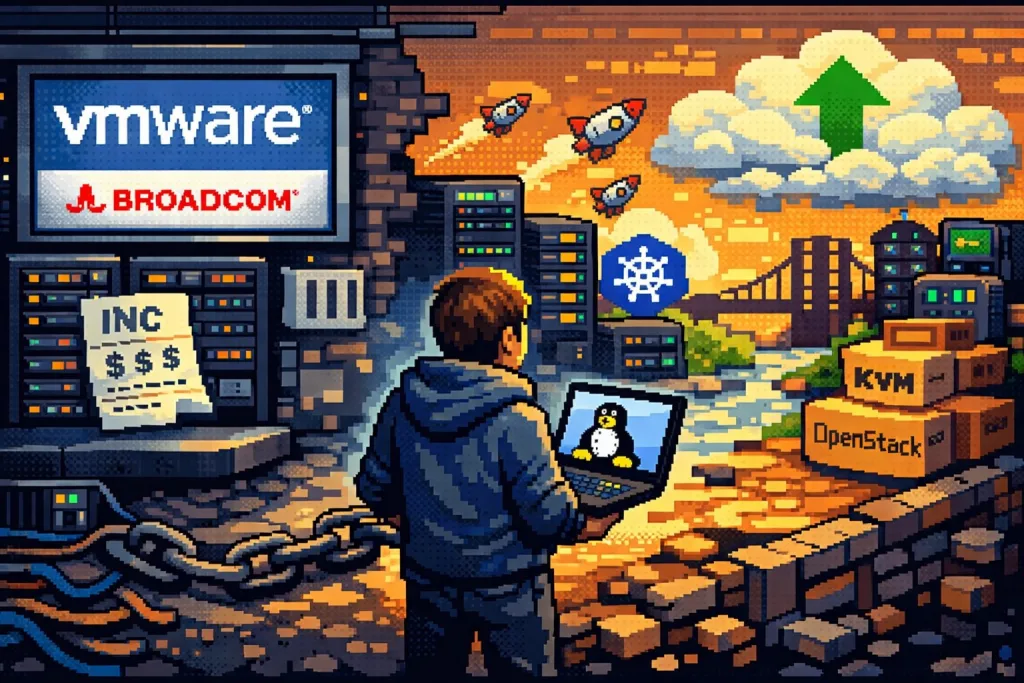 A Migração em Massa do VMware: 86% das Empresas Estão Reduzindo sua Dependência da Plataforma Após Aquisição pela Broadcom