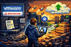 A Migração em Massa do VMware: 86% das Empresas Estão Reduzindo sua Dependência da Plataforma Após Aquisição pela Broadcom