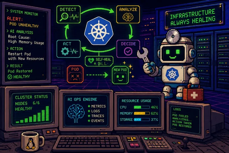 Implementando Self-Healing Infrastructure com Kubernetes e AIOps