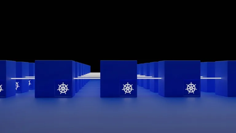 Painel de um workload vLLM no Kubernetes com métricas de inferência